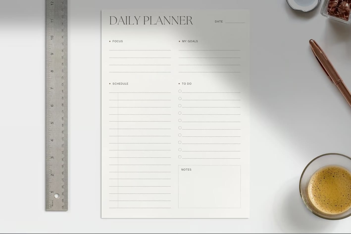 Daily Planner PDF